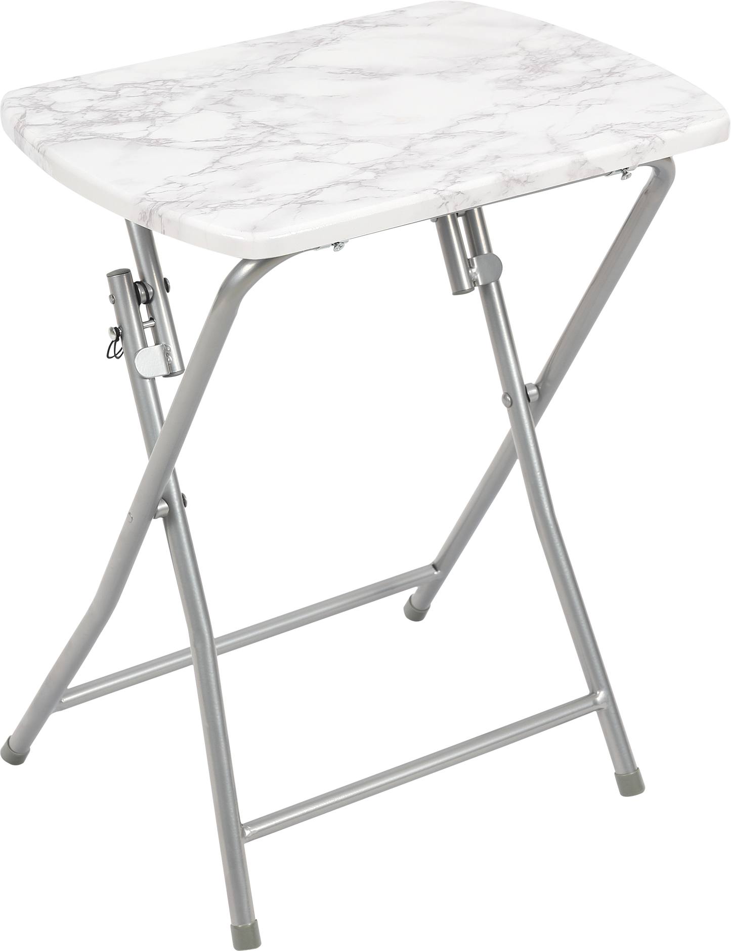 Folding Menorah Stand - White