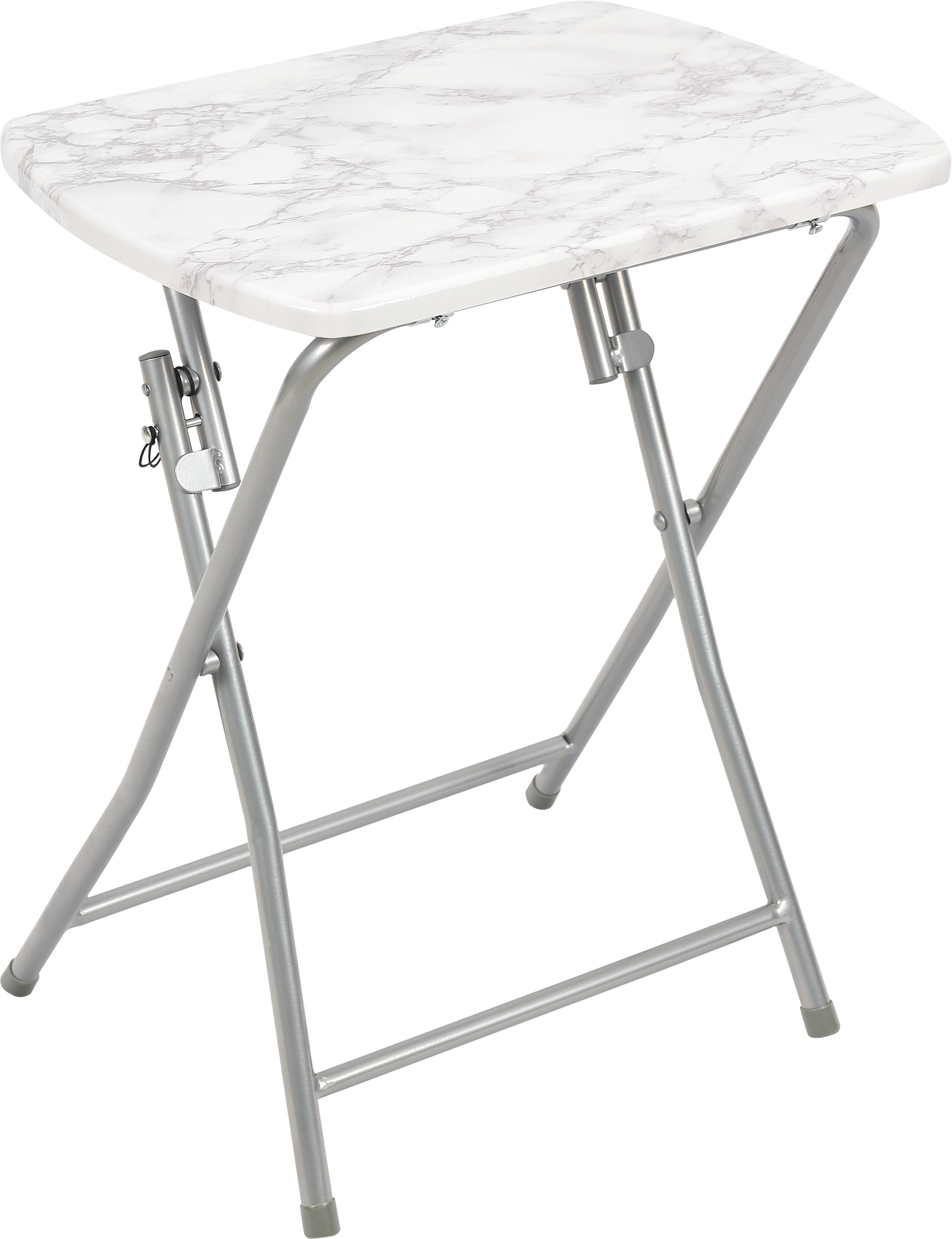 Folding Menorah Stand - White