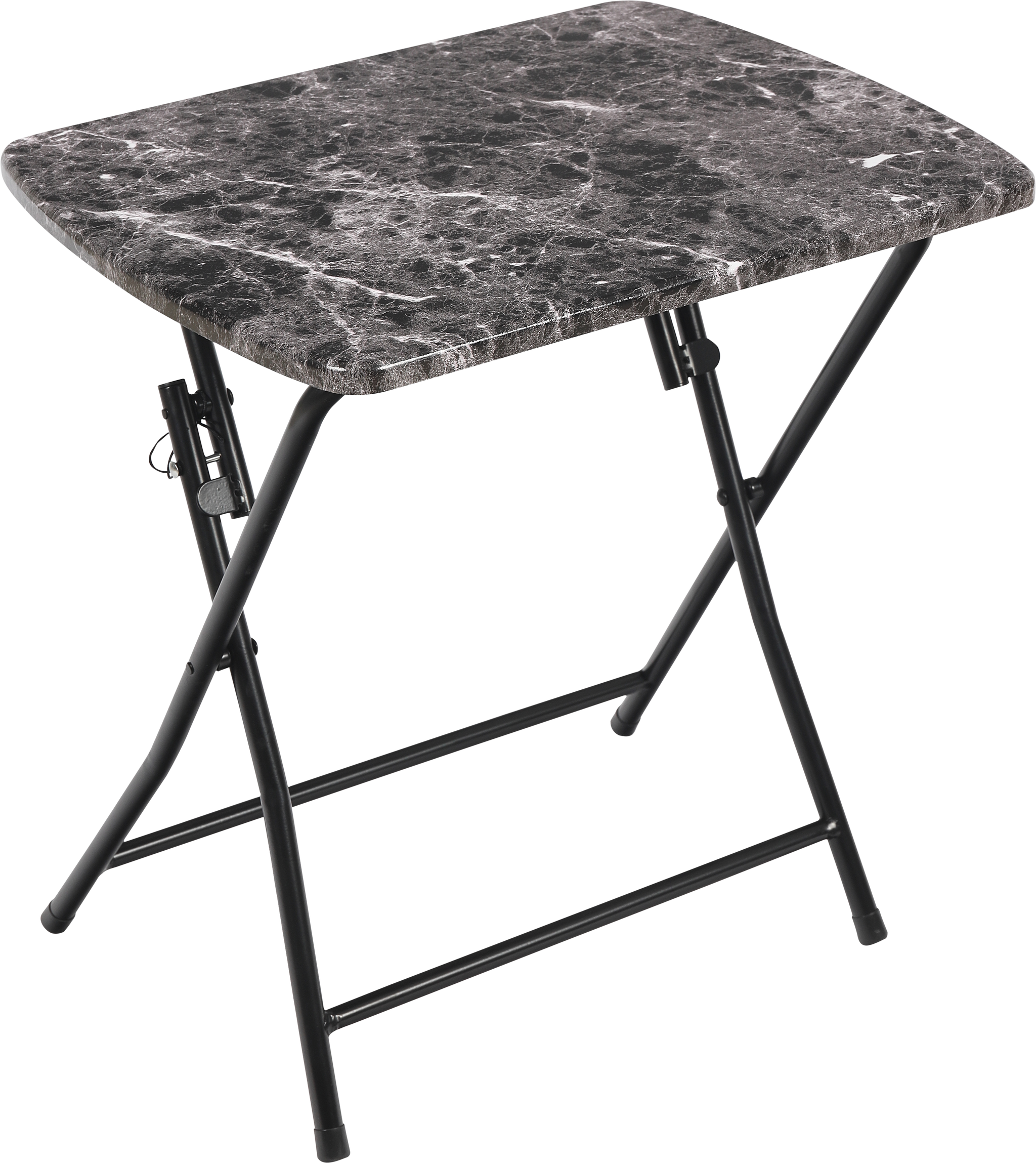 Folding Menorah Stand - Black