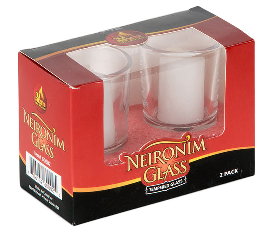 Neironim Glass 2-Pk. With Candles