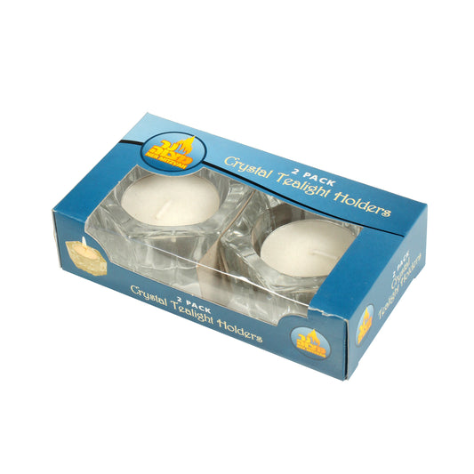 2-Pk. Tealight Glass Holder