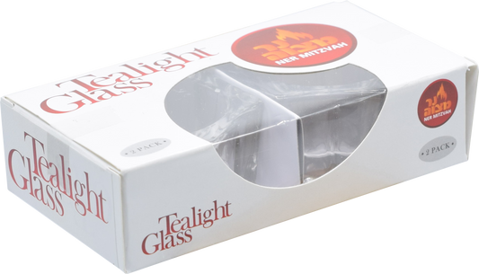 2-Pk. Tealight Glass Holder