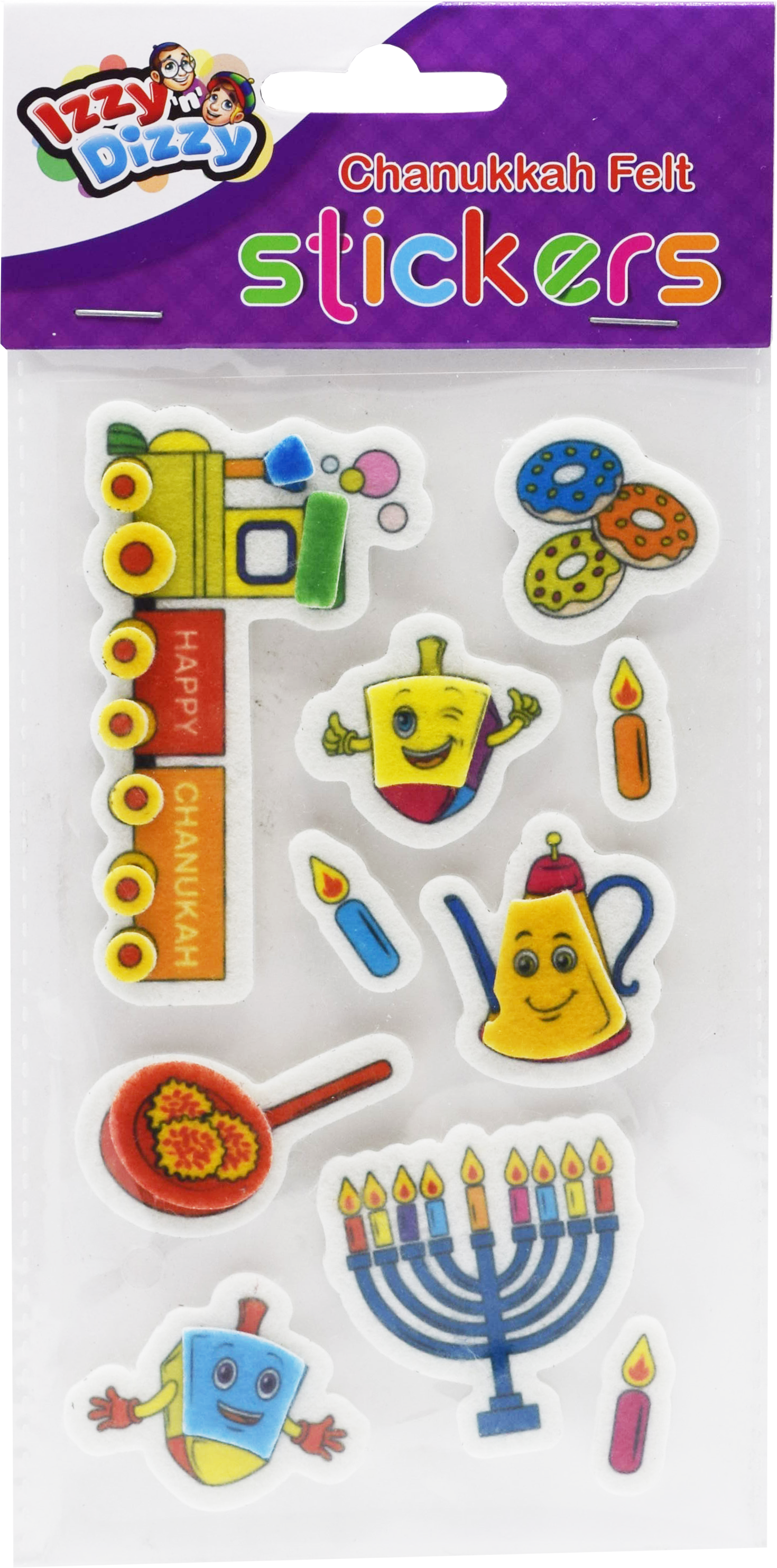 chanukah Felt Stickers