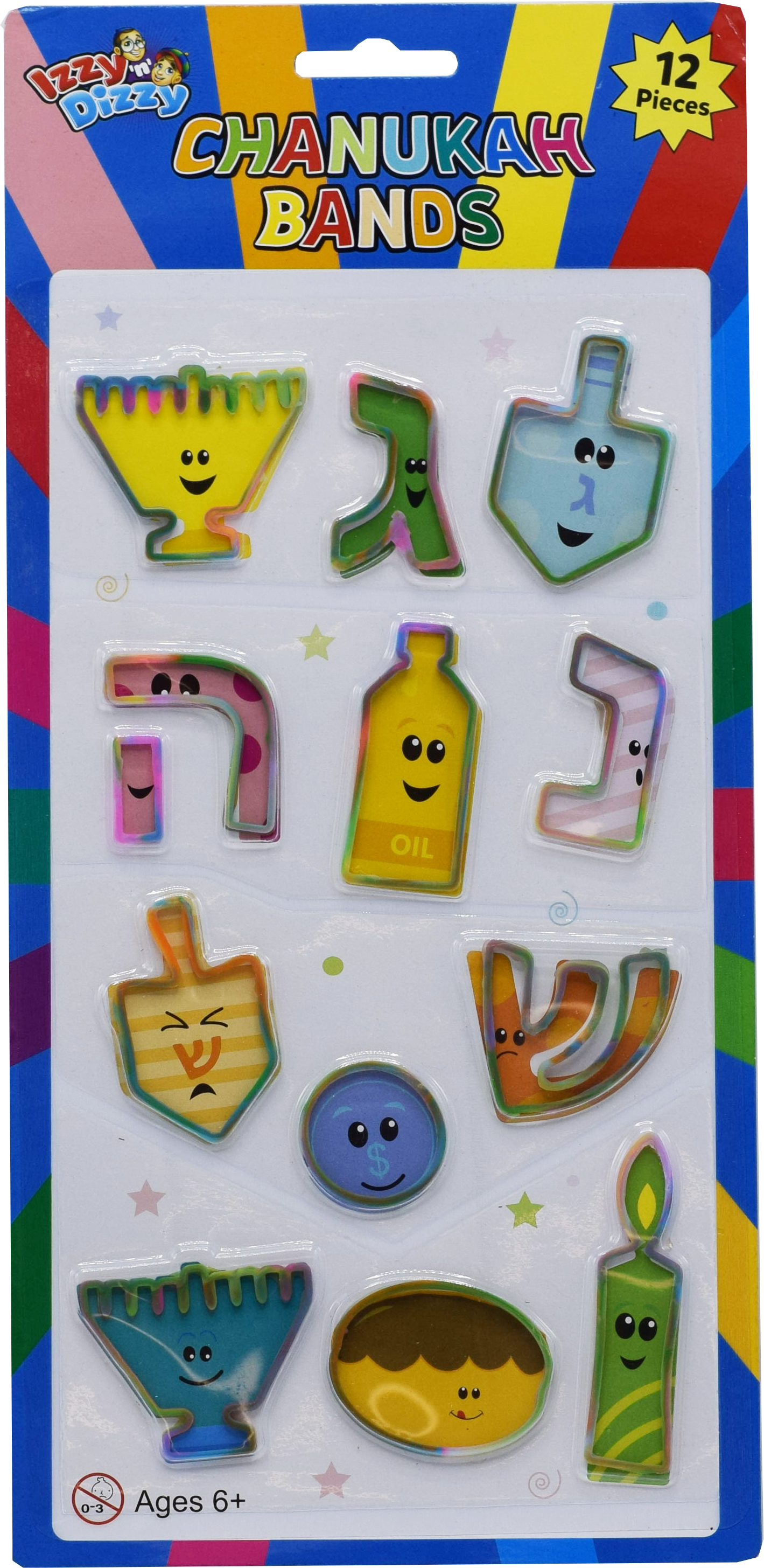 Chanukah Shapped Bands