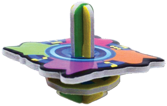 3D Dreidel Puzzle Assorted Colors