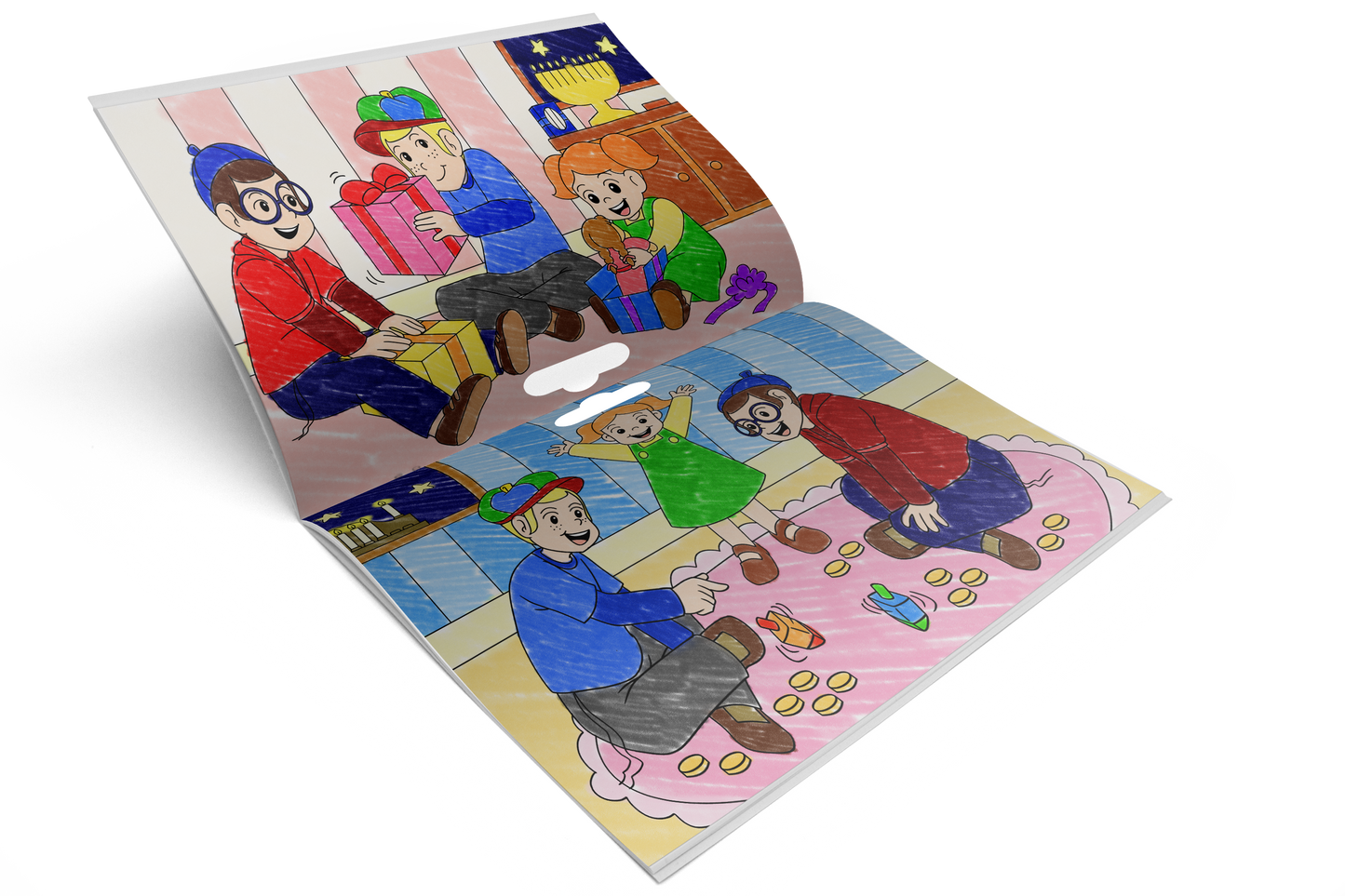 Jumbo Chanukah Coloring Book
