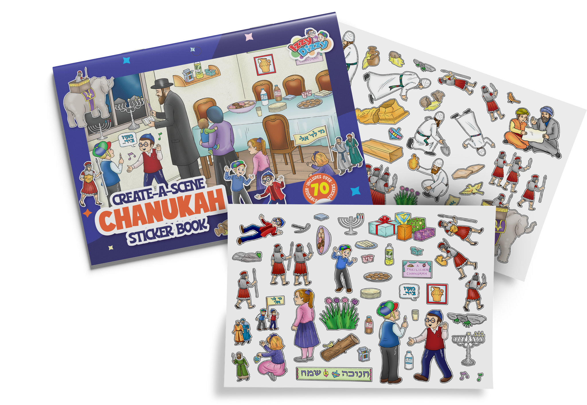 Chanukah Sticker Book