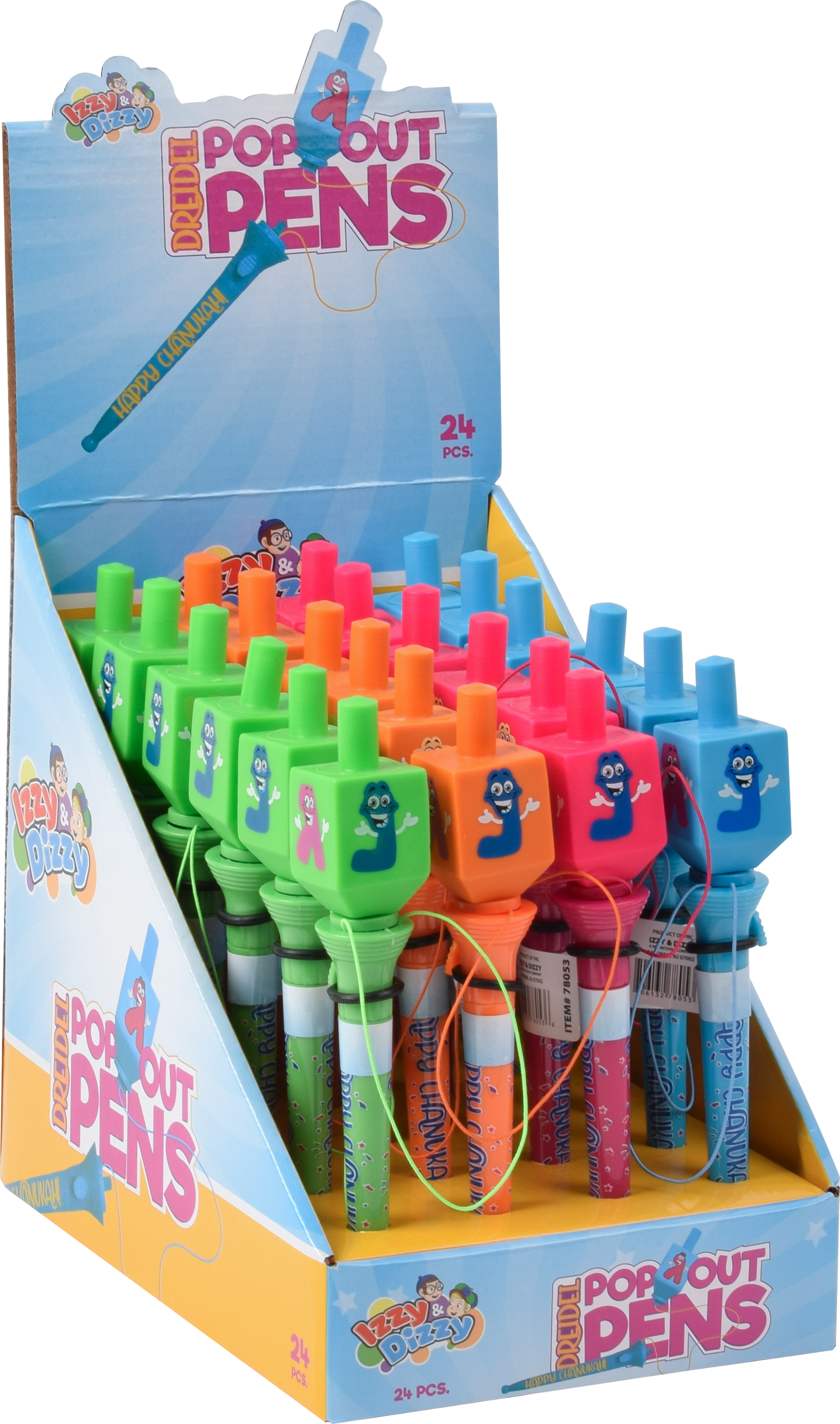 Chanukah Pop-Out Pens