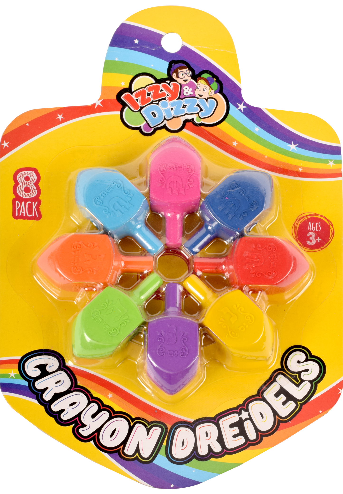 Crayon Dreidels