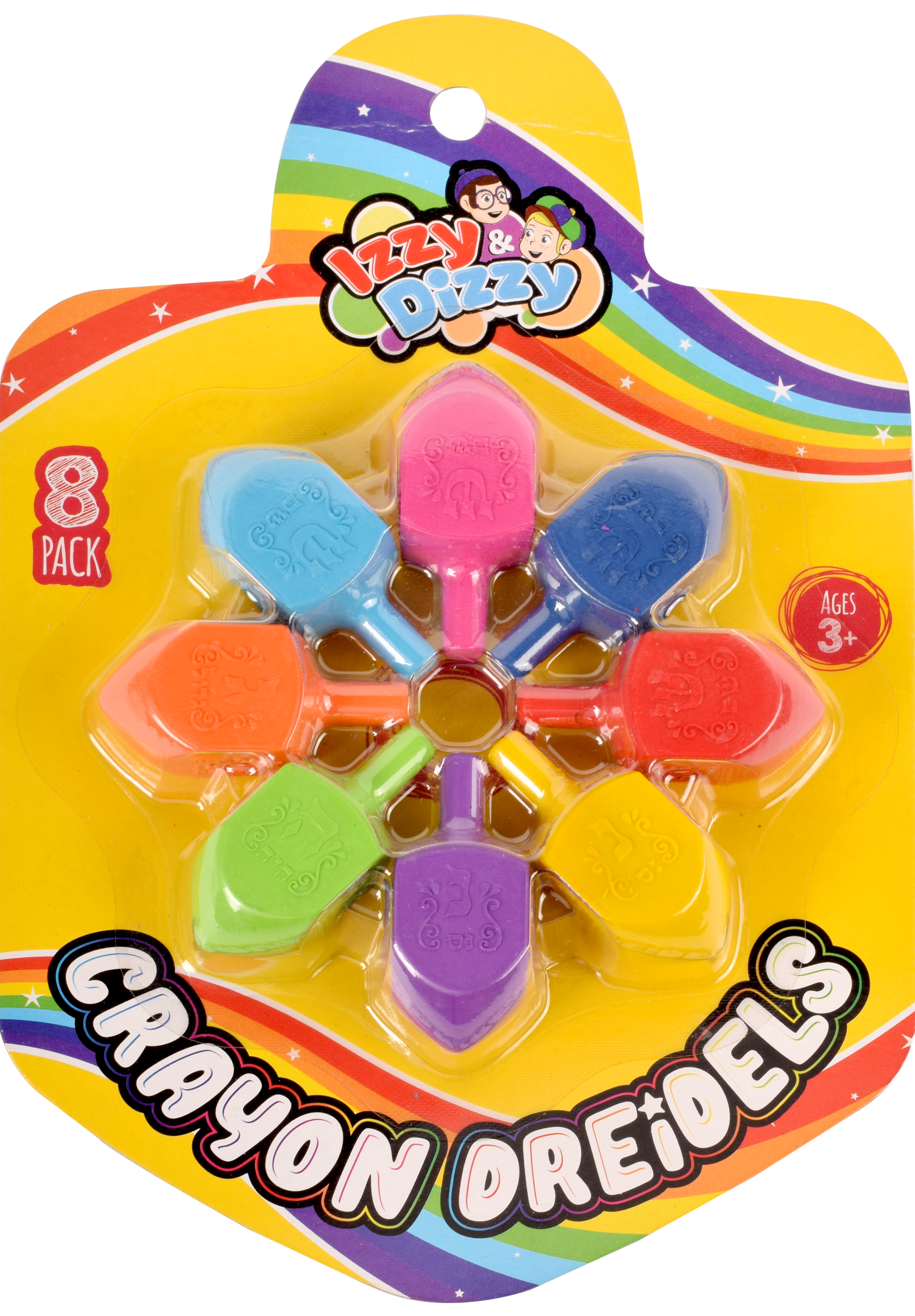 Crayon Dreidels