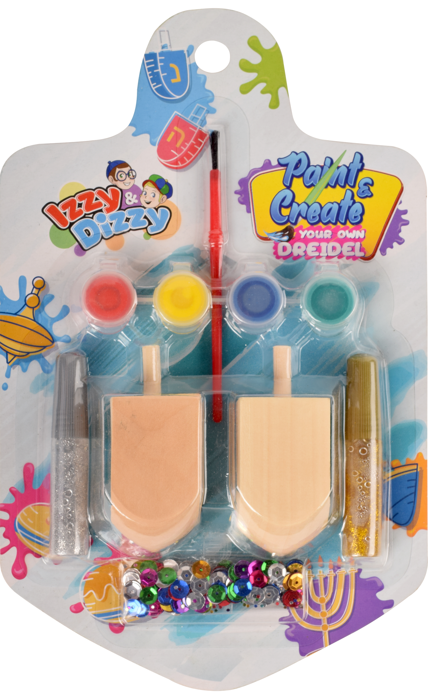 Paint & Create Dreidel Kit