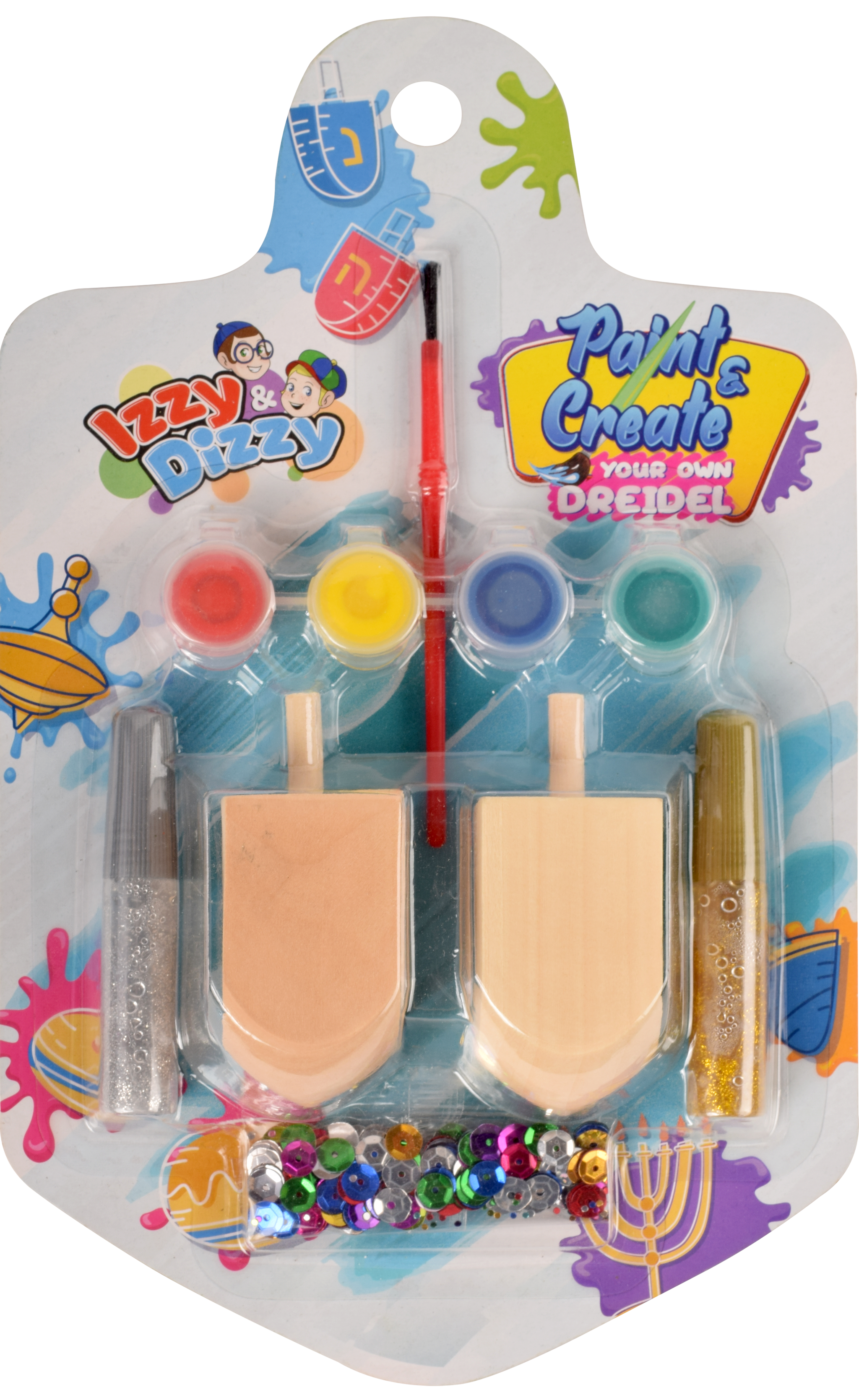 Paint & Create Dreidel Kit
