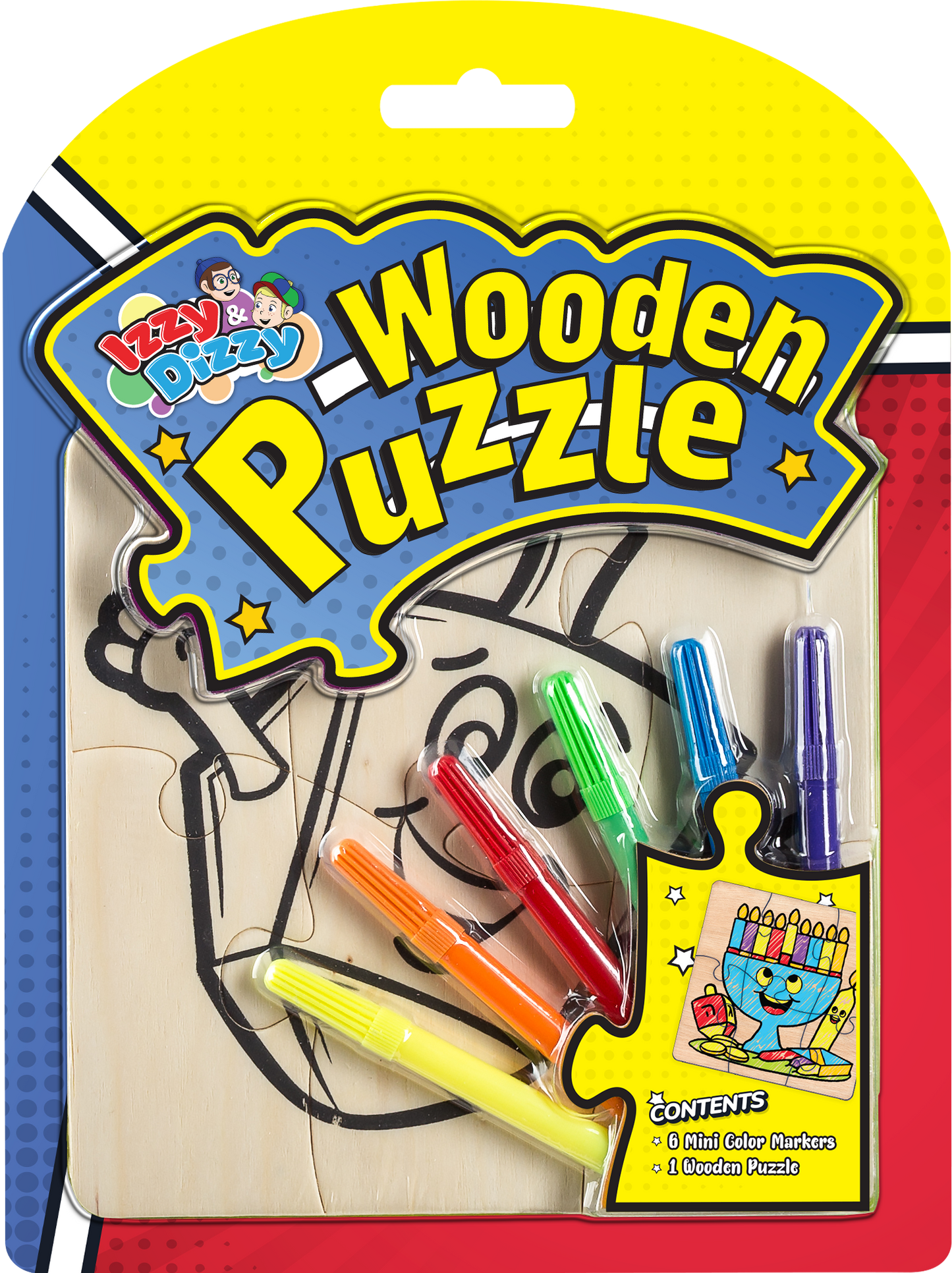 Chanukah Wooden Puzzle Kit
