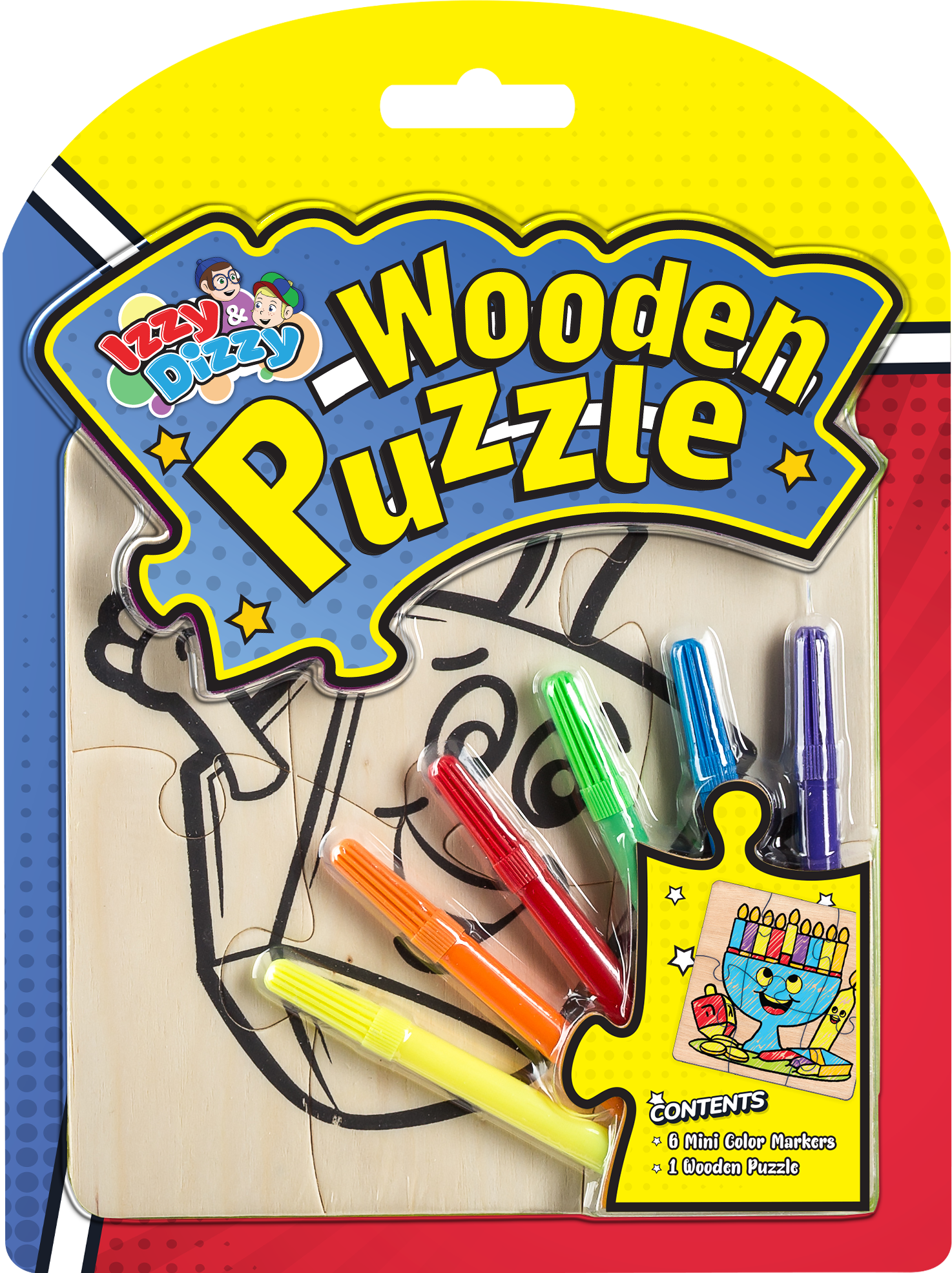 Chanukah Wooden Puzzle Kit