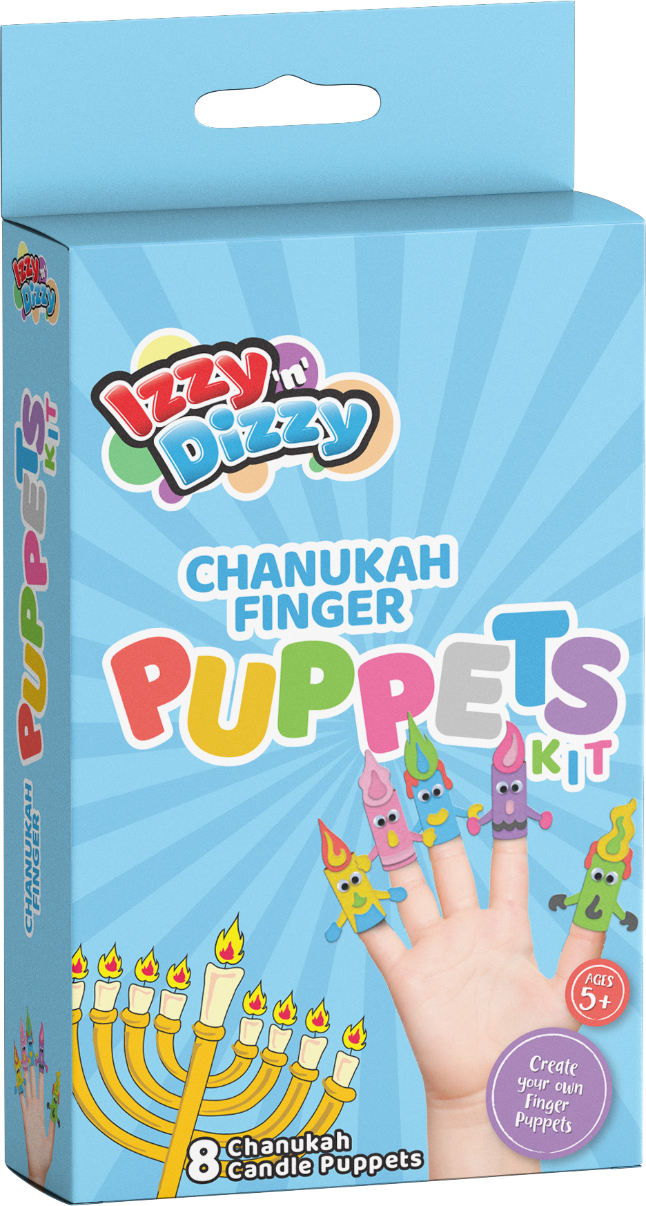 Chanukah Finger Puppet Kit
