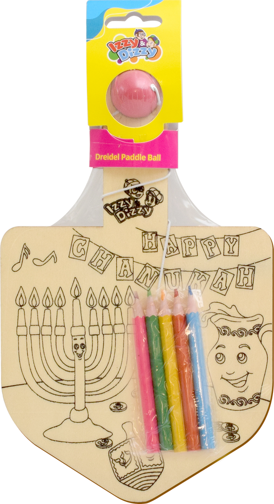 Dreidel Paddle Toy