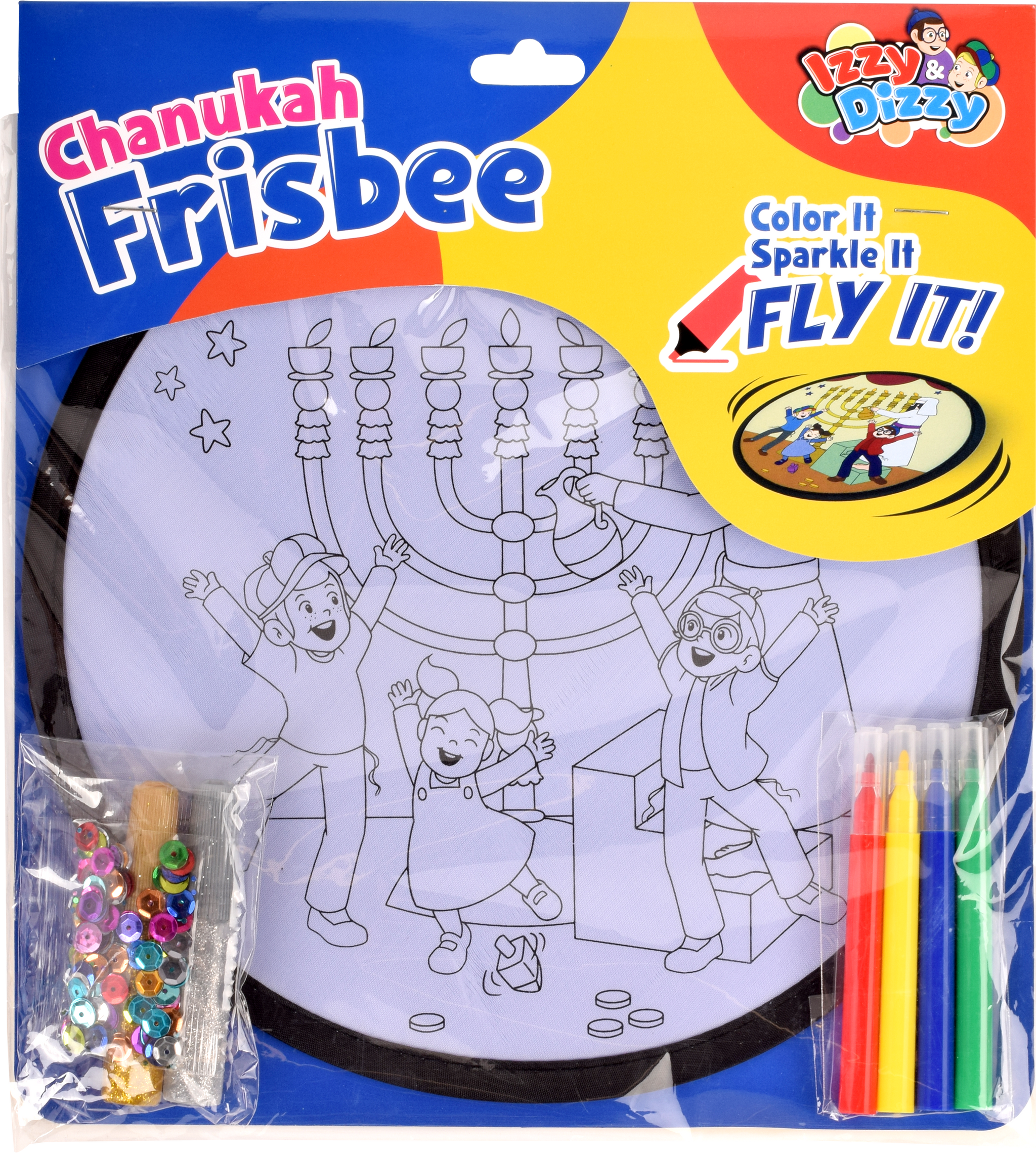 Coloring Frisbee Kit