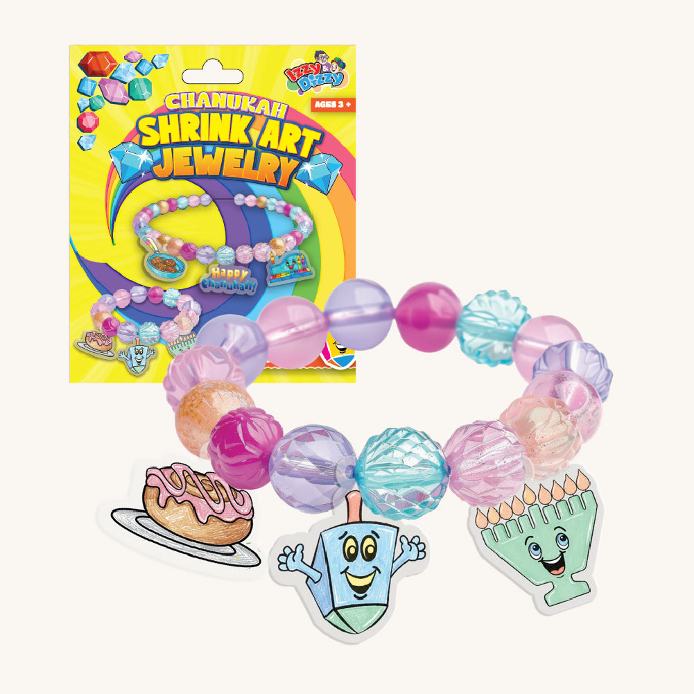 Chanukah Shrink Art Jewelry