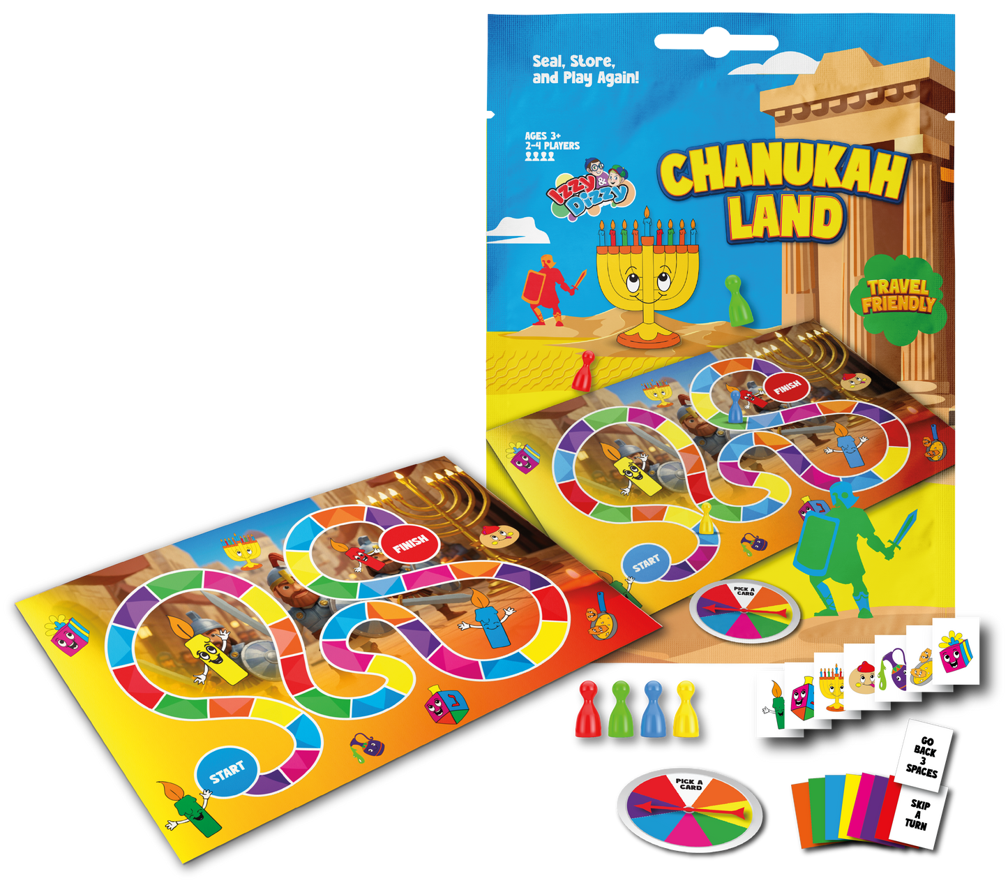 Chanukah Land Game / Travel