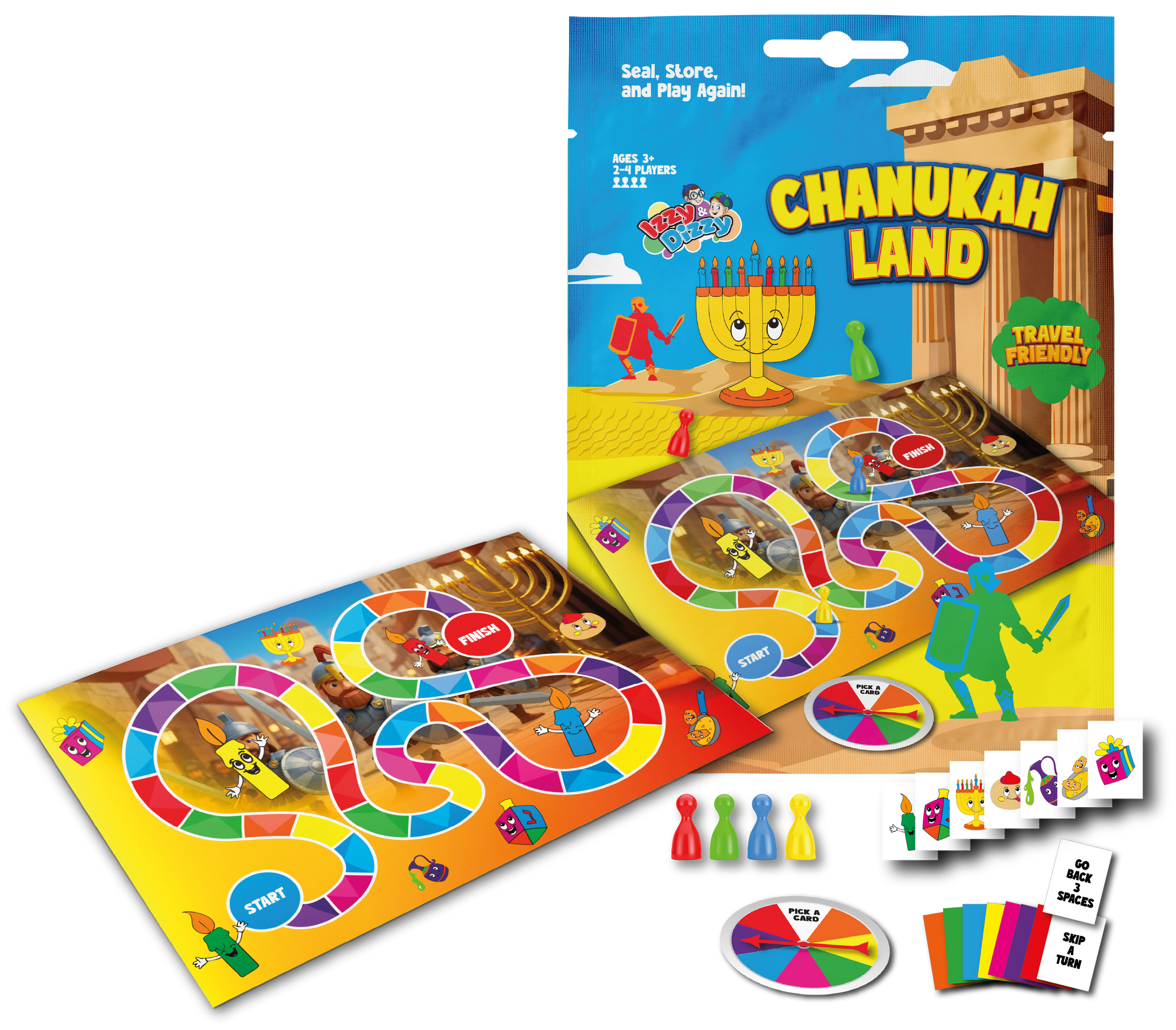 Chanukah Land Game / Travel