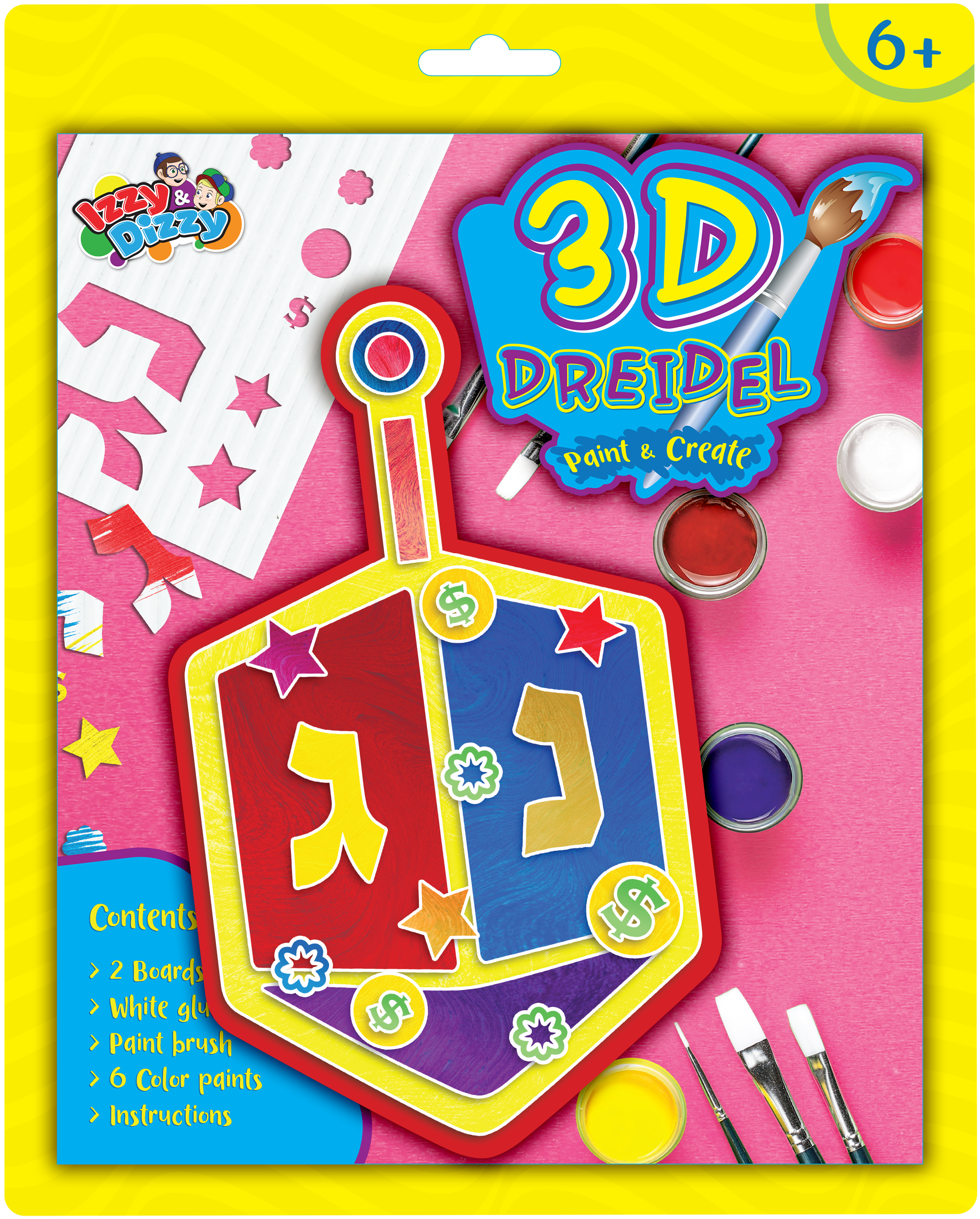 Chanukah 3D Craft Kit