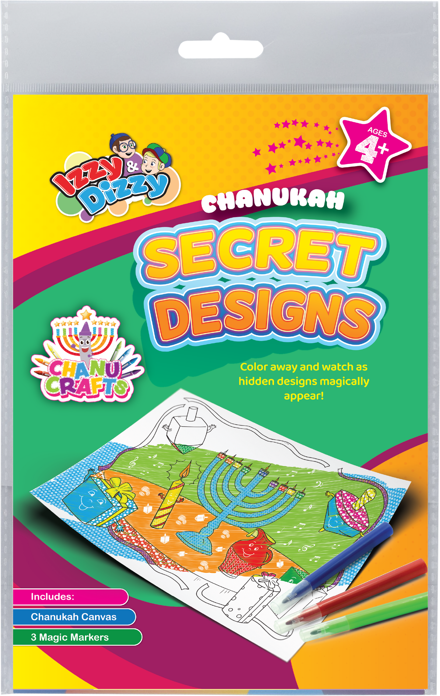 Chanukah Secret Designs