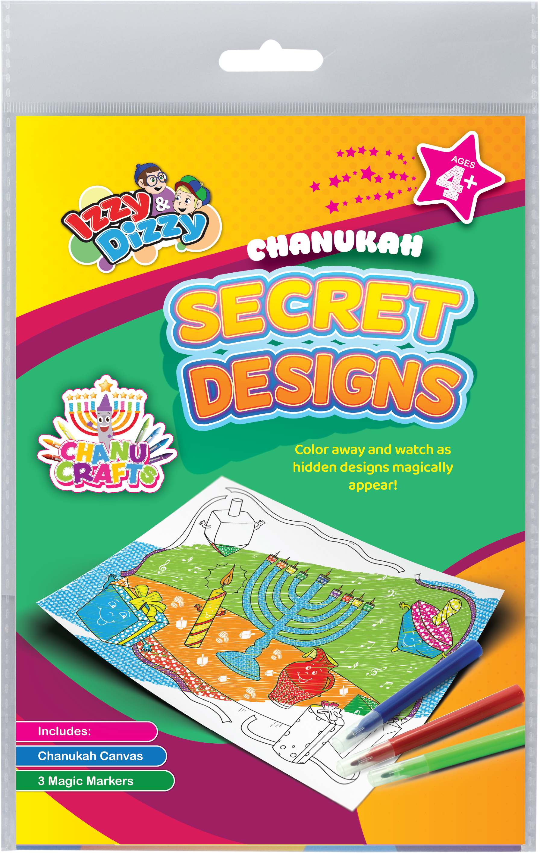 Chanukah Secret Designs