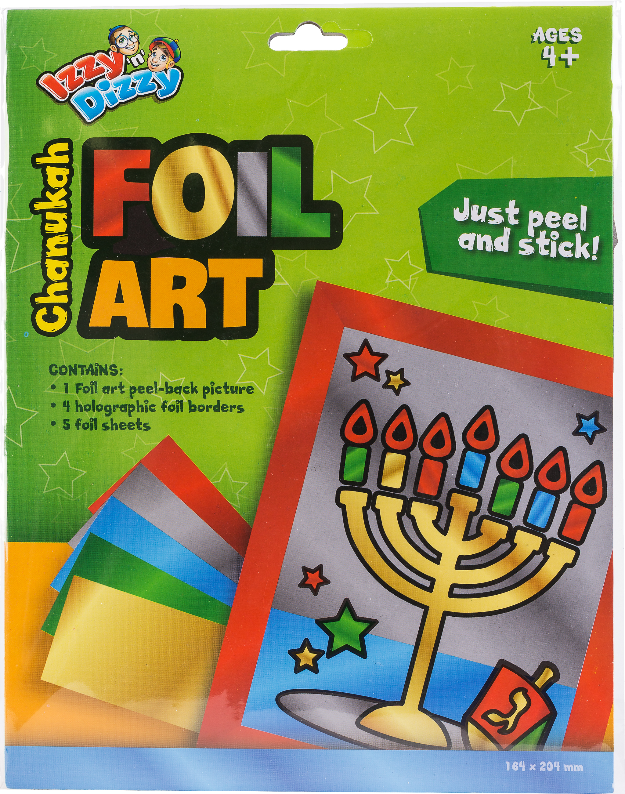 Chanukah Foil Art Kit
