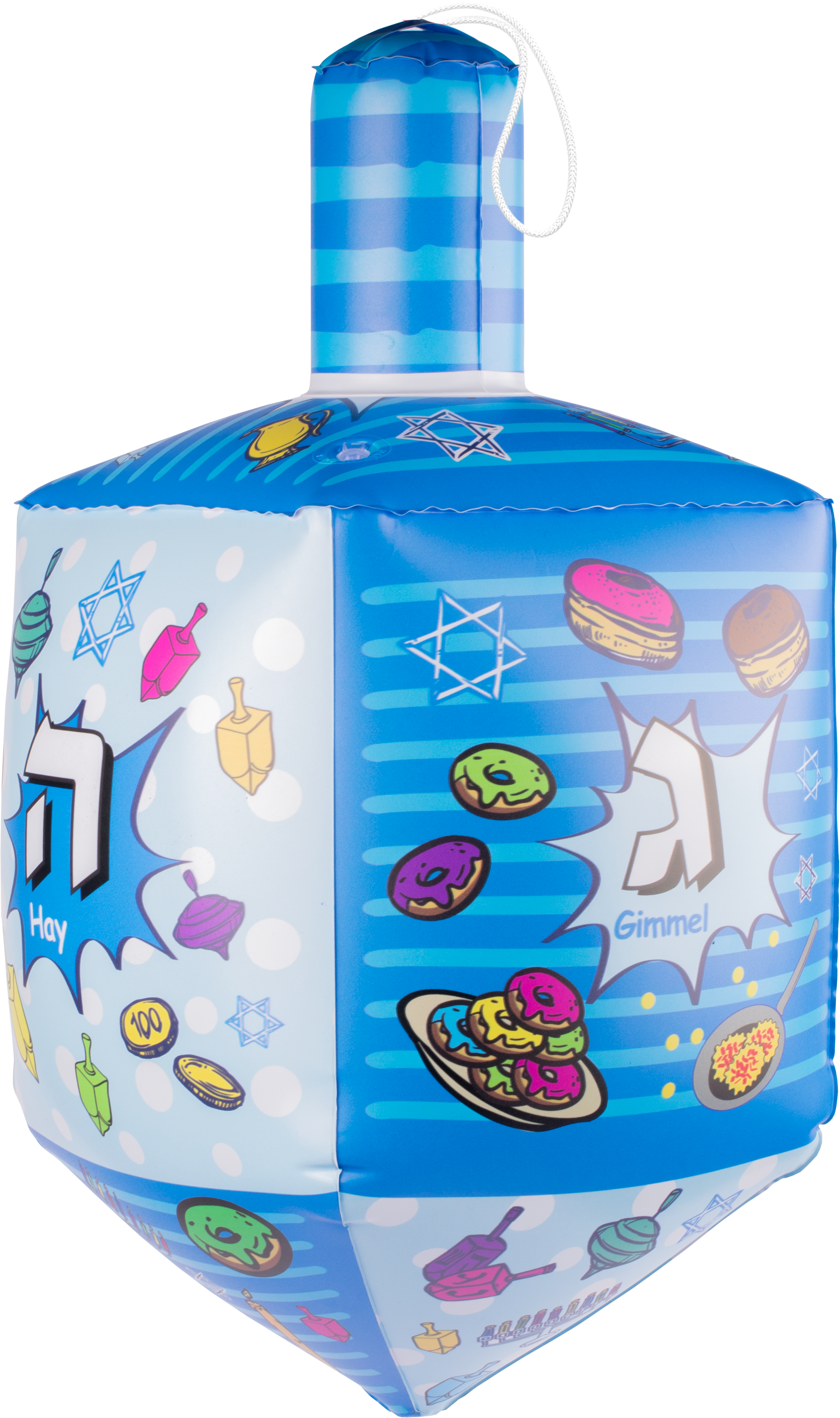 Inflatable Dreidel - Blue
