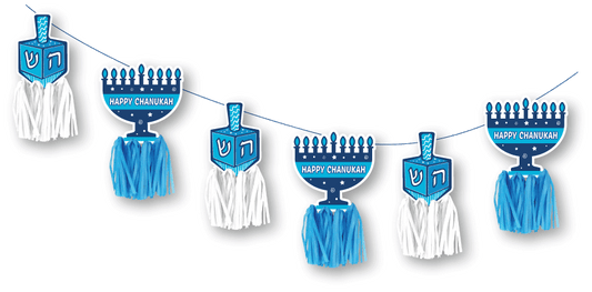 Chanukah Fringes Banner