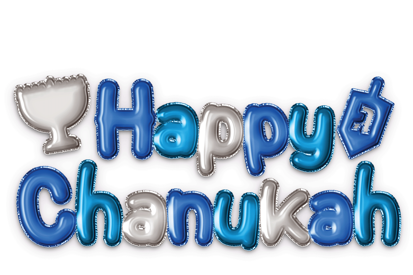 Chanukah 3D Wall Sticker