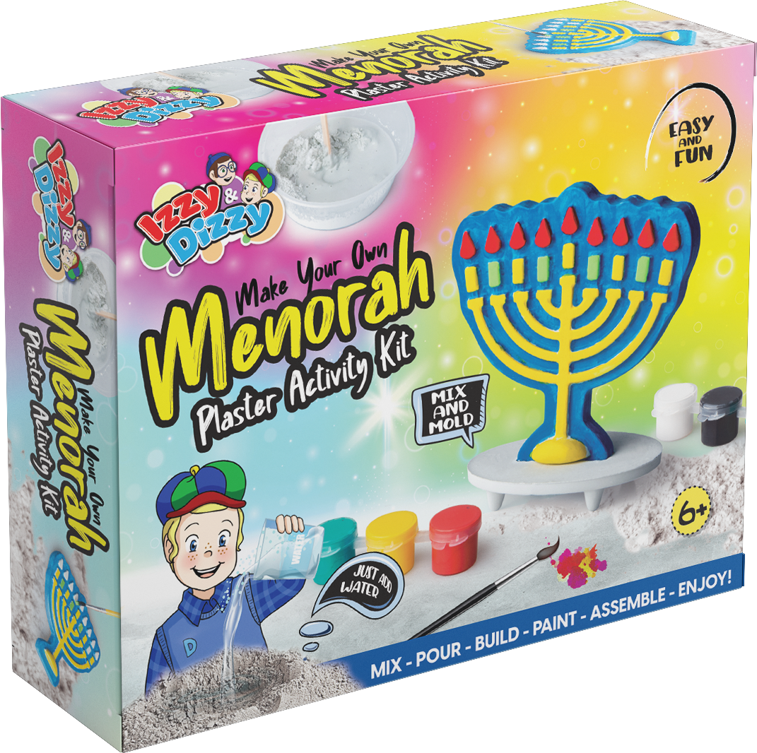 Menorah Plaster Activity Kit