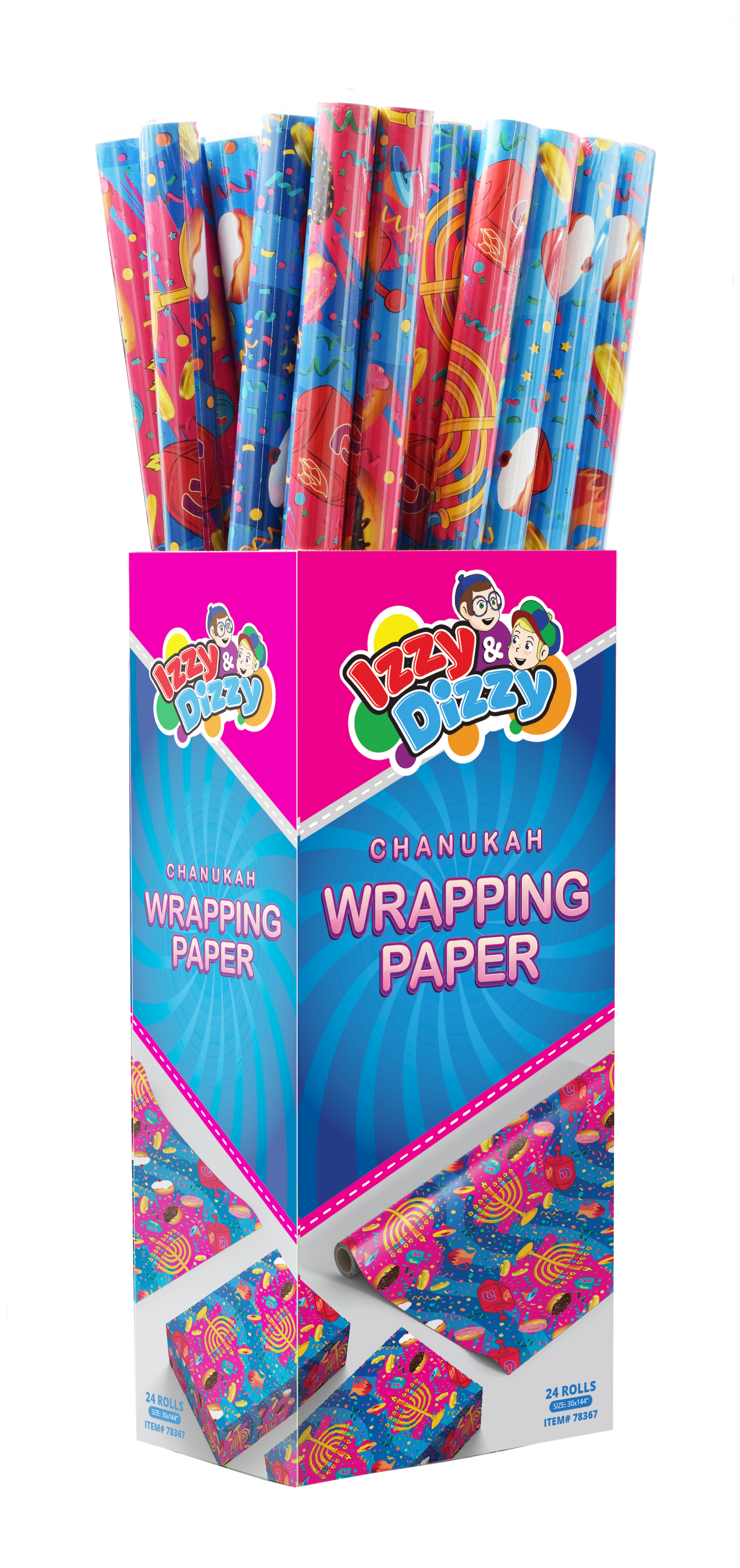 Chanukah Wrapping Paper