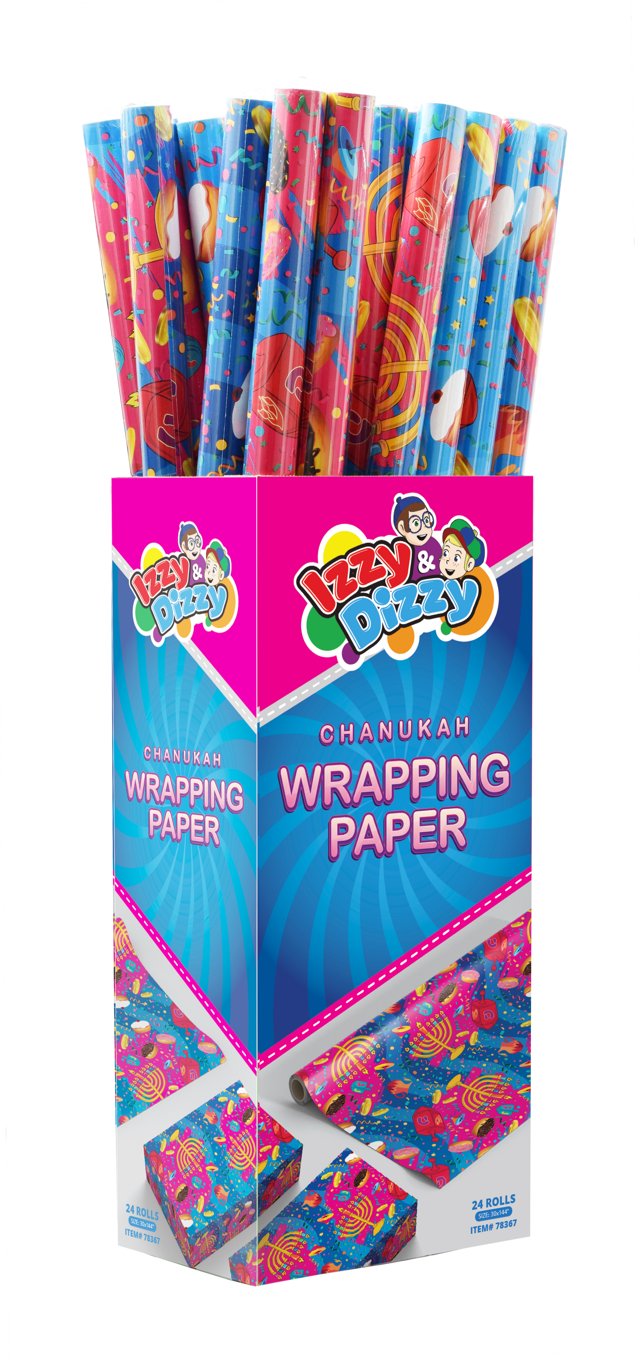 Chanukah Wrapping Paper