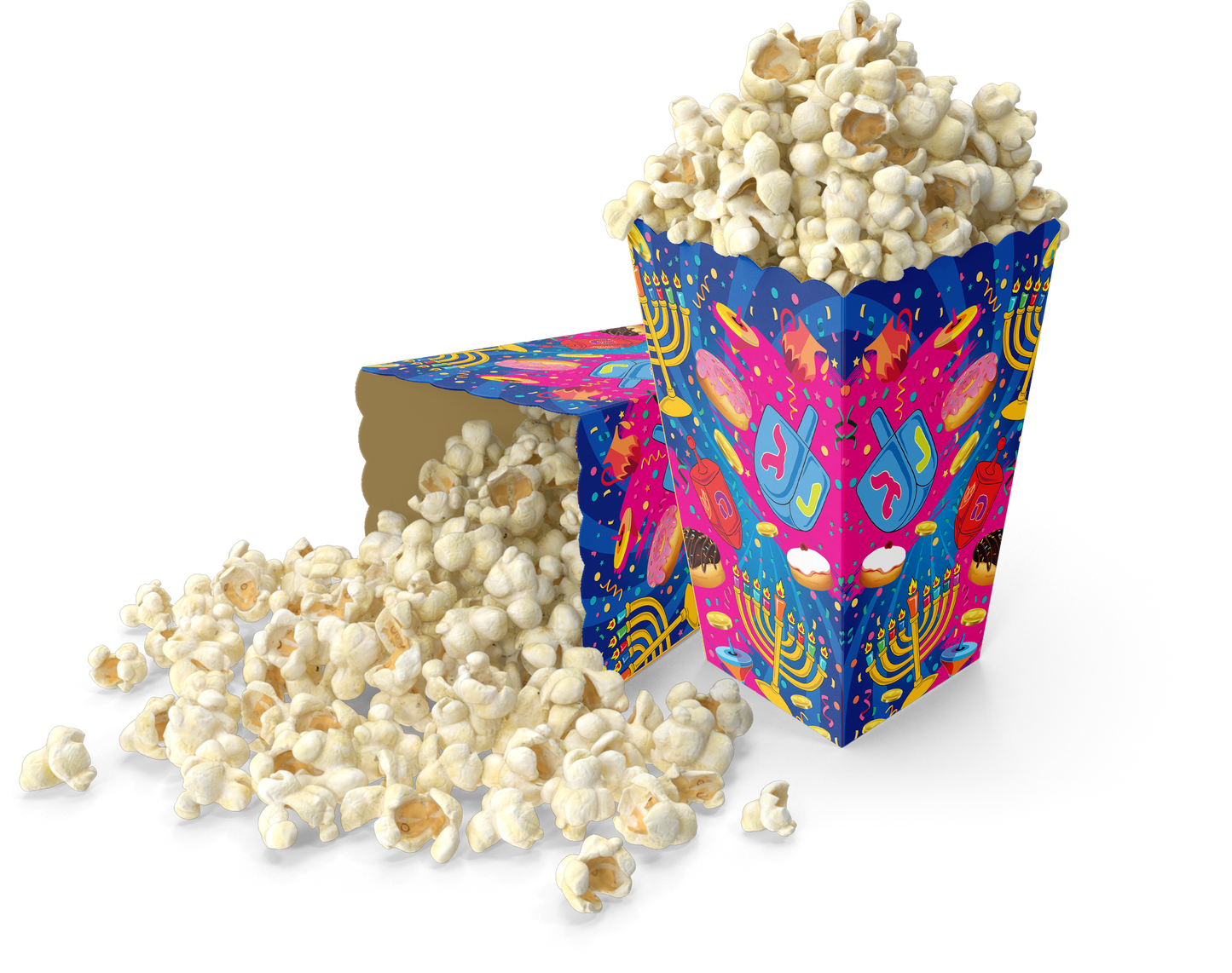 Chanukah Popcorn Box