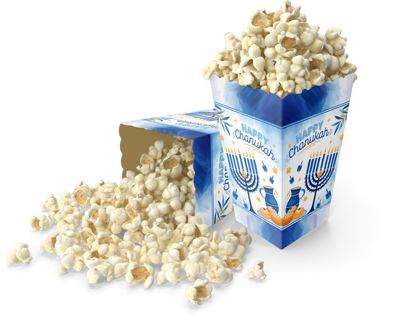 Chanukah Popcorn Box
