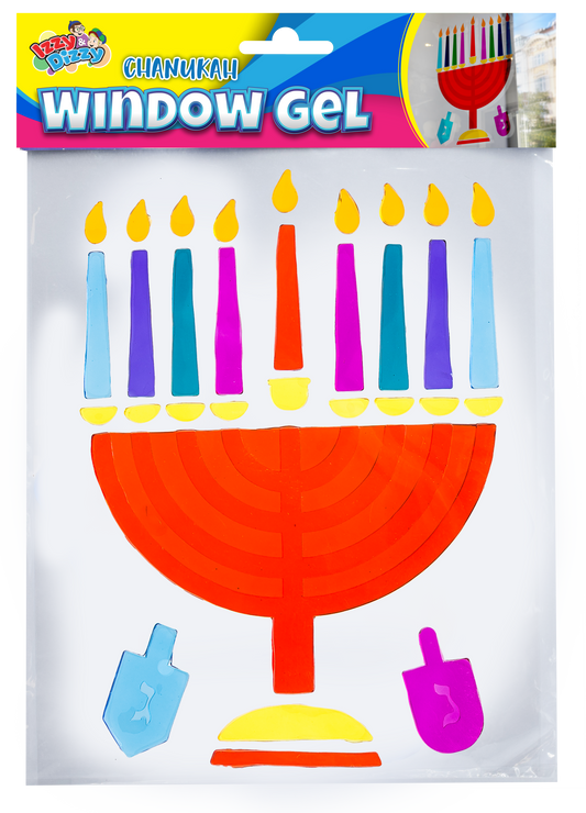 Menorah Window Gel