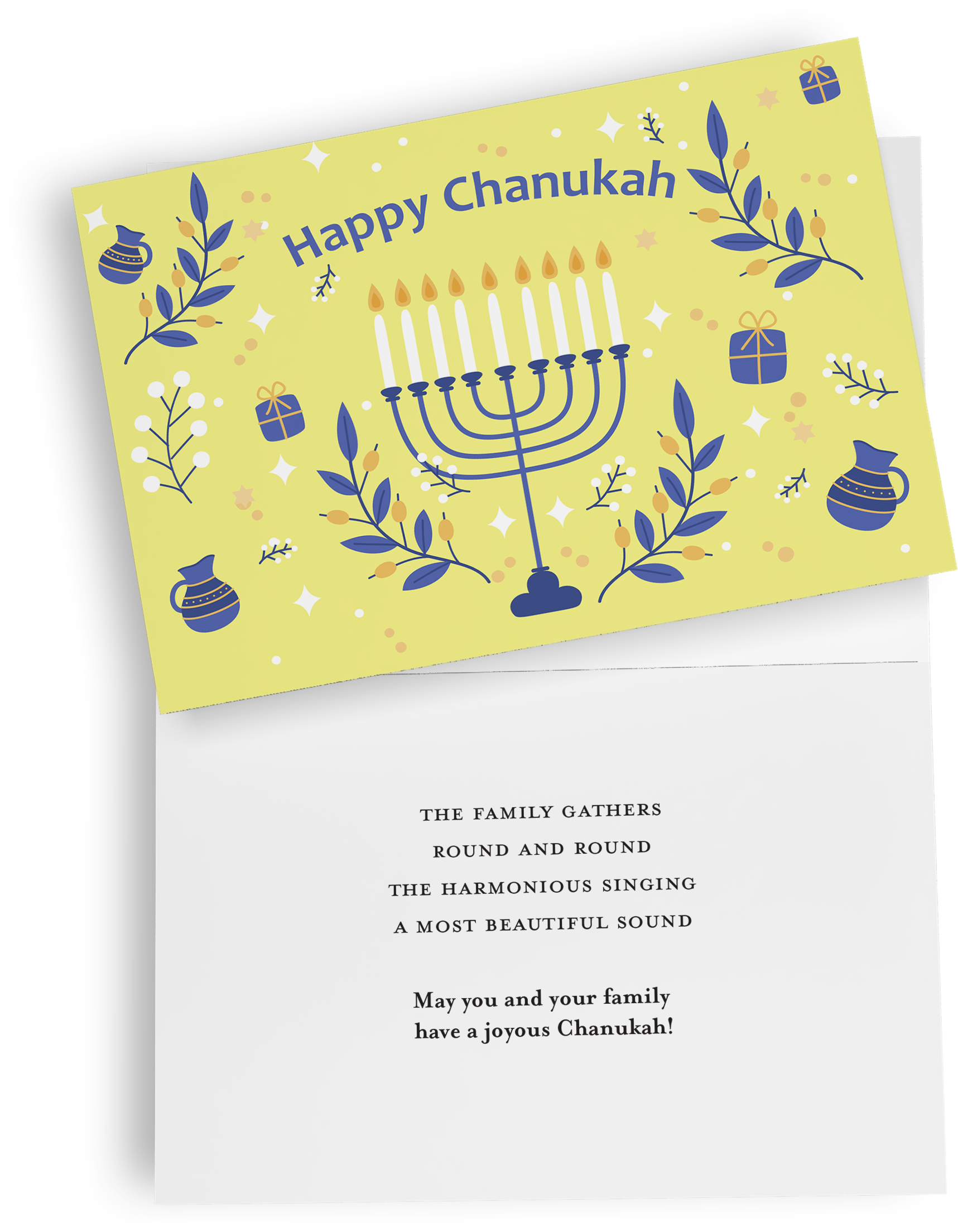 Chanukah Cards 5" x 7"