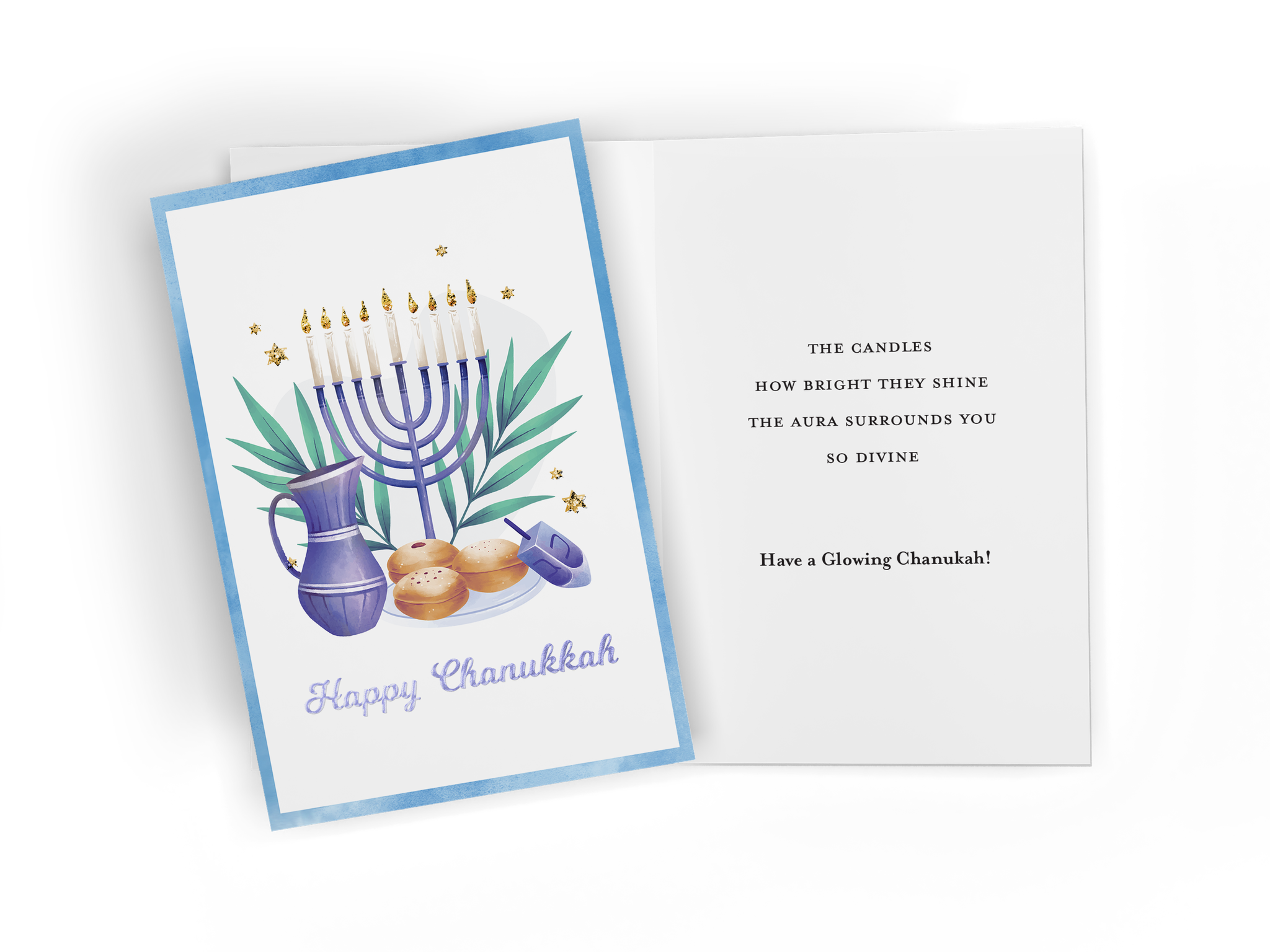 Chanukah Cards 5" x 7"