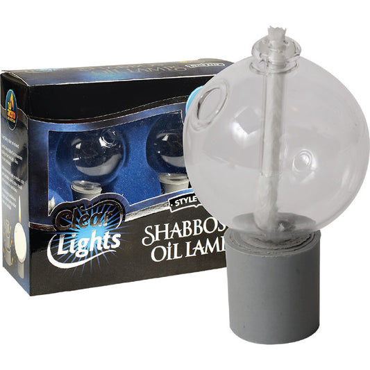 2-Pk.Clear Lights Glass Style #115 (Round Ball Shape)