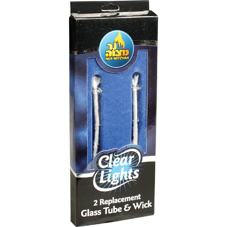 2-Pk. Glass tube & Wick replacement