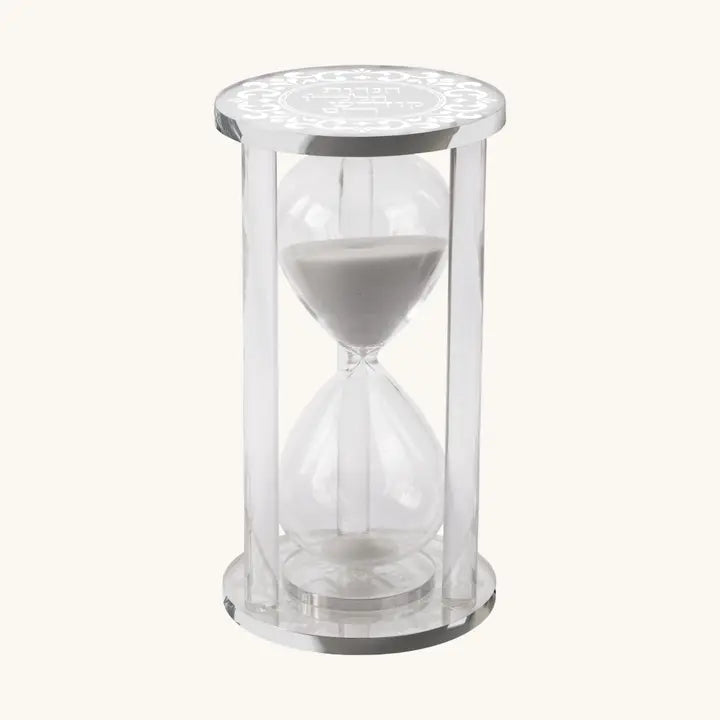 Chanukah 30 Minute Acrylic Sand Timer