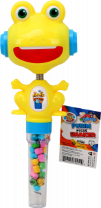 Purim Candy Filled Funny Face Noise Shaker