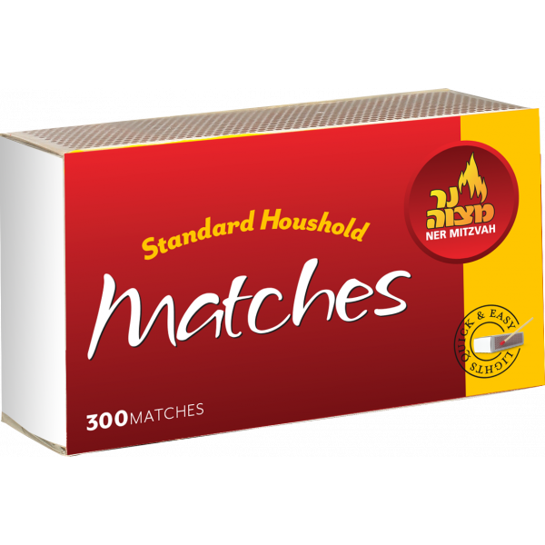 Standard Household Matches - 300 pk.