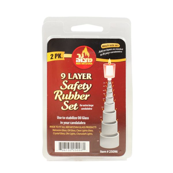 9 Layer Safety Rubber Set - 2 Pk.