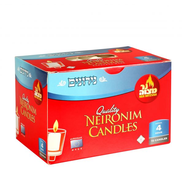 4 Hour Neironim Candles - 72 Pk