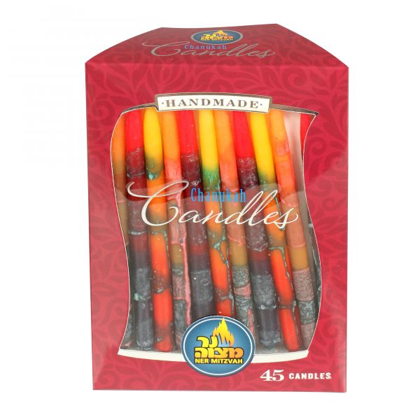 Multi Color Premium Chanukah Candles
