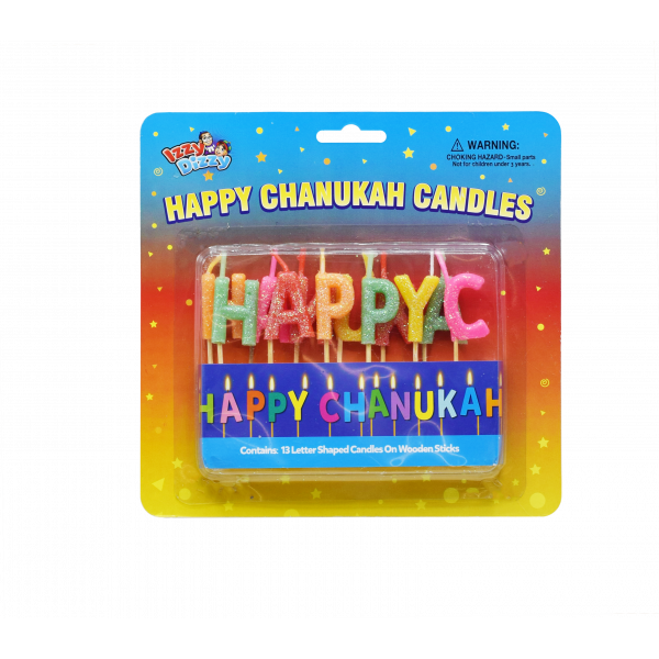 Happy Chanukah Candles