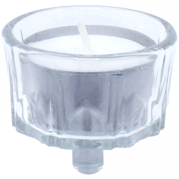 2-Pk. Tealight Glass Holder for candelabra