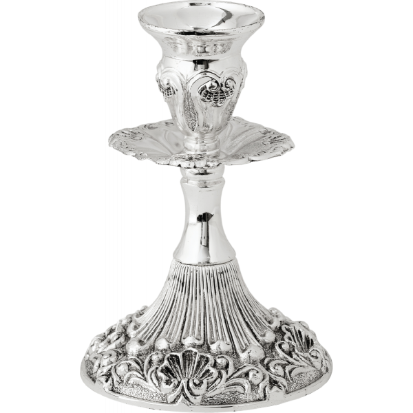  Silver Plated Candlestick 5